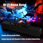 Loa di động Bluetooth LED Newrixing NR5017 kết nối TWS Hệ thống âm thanh loa công suất 10W Stereo Surround