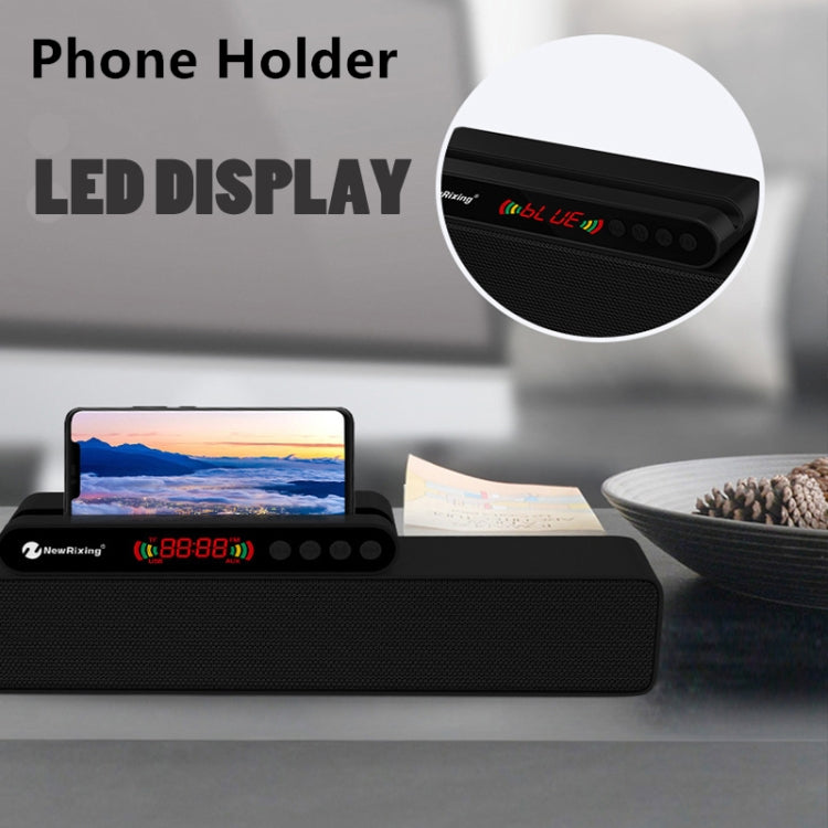 Loa di động Bluetooth LED Newrixing NR5017 kết nối TWS Hệ thống âm thanh loa công suất 10W Stereo Surround