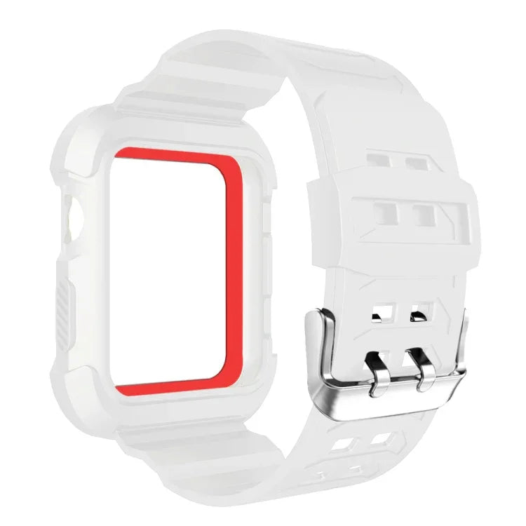 Dây Đeo Silicone Tất Cả Trong Một Cho Apple Watch Thế Hệ 3 / 2 / 1 42mm