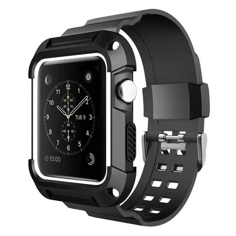 Dây Đeo Silicone Tất Cả Trong Một Cho Apple Watch Thế Hệ 3 / 2 / 1 42mm