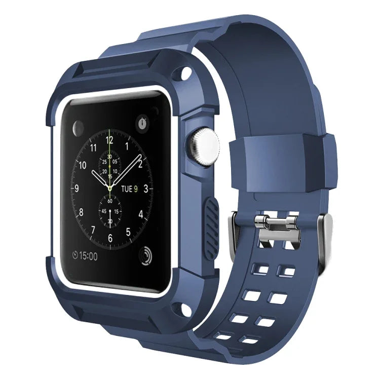 Dây Đeo Silicone Tất Cả Trong Một Cho Apple Watch Thế Hệ 3 / 2 / 1 42mm