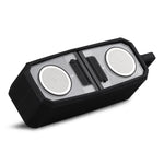Loa Bluetooth trong suốt TWS di động BT628 10W với đế kết nối từ tính, loa bass subwoofer stereo ngoài trời
