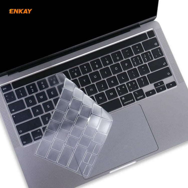 Bảo vệ bàn phím mềm TPU ENKAY cho MacBook Pro 16 inch (A2141), Phiên bản Mỹ