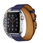 Dây đồng hồ in lụa phổ thông hai vòng cho Apple Watch thế hệ 3 / 2 / 1 38mm