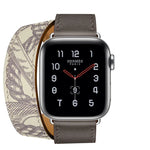 Dây đồng hồ in lụa phổ thông hai vòng cho Apple Watch thế hệ 3 / 2 / 1 38mm