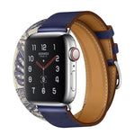 Dây đồng hồ in lụa phổ thông hai vòng cho Apple Watch thế hệ 3 / 2 / 1 42mm