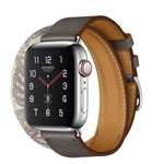 Dây đồng hồ in lụa phổ thông hai vòng cho Apple Watch thế hệ 3 / 2 / 1 42mm
