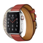 Dây đồng hồ in lụa phổ thông hai vòng cho Apple Watch thế hệ 3 / 2 / 1 42mm