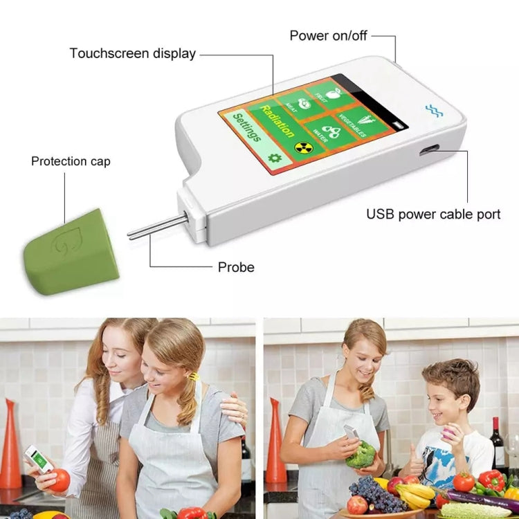 Greentest 2 Máy phát hiện an toàn thực phẩm cho dư lượng nitrat trong rau, quả và thịt, máy phát hiện an toàn môi trường