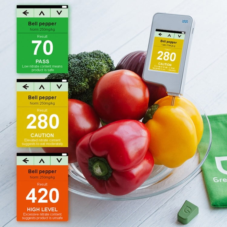 Greentest 2 Máy phát hiện an toàn thực phẩm cho dư lượng nitrat trong rau, quả và thịt, máy phát hiện an toàn môi trường