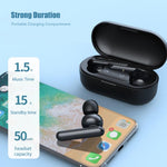 Tai nghe Bluetooth không dây T10 mini điều khiển cảm ứng Hifi TWS có mic và hộp sạc