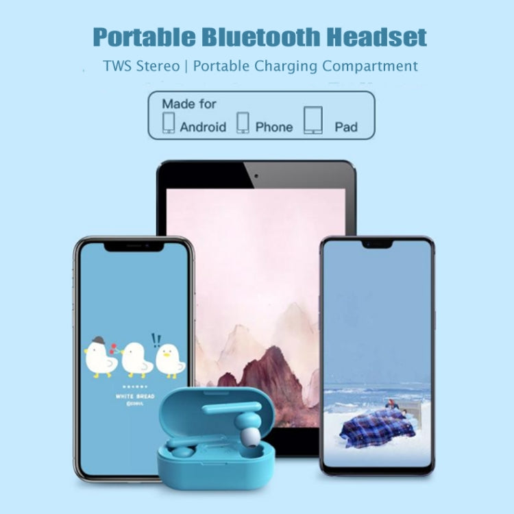 Tai nghe Bluetooth không dây T10 mini điều khiển cảm ứng Hifi TWS có mic và hộp sạc
