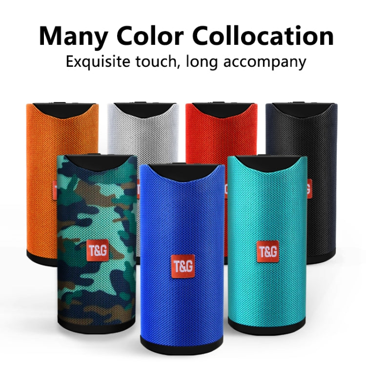 Loa Bluetooth di động TG113, chống nước, loa stereo ngoài trời, hộp âm bass MP3 có radio FM
