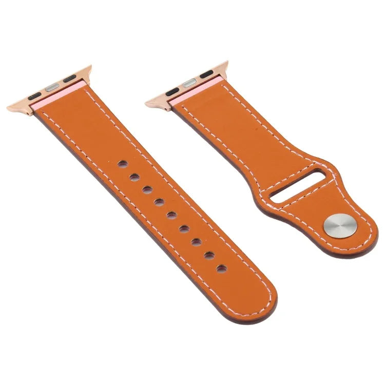 Dây Đeo Da Khóa Đa Năng Cho Apple Watch Thế Hệ 3 / 2 / 1 38mm, Cho Apple Watch Series 8&7 41mm / SE 2&6&SE&5&4 40mm / 3&2&1 38mm, Cho Apple Watch Series 7 41mm / 6 & SE & 5 & 4 40mm / 3 & 2 & 1 38mm