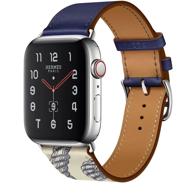 Dây đồng hồ in lụa phổ thông một vòng cho Apple Watch thế hệ 3 / 2 / 1 38mm
