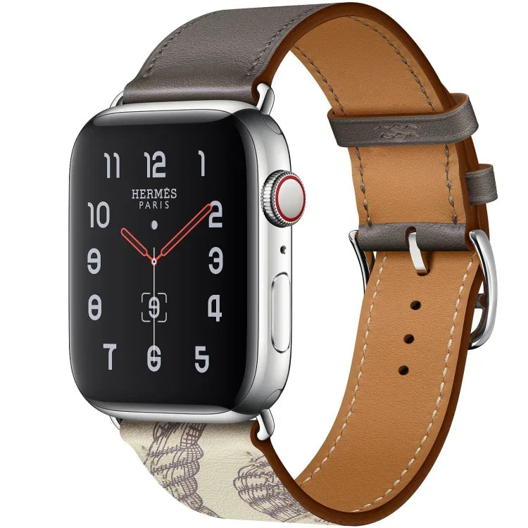 Dây đồng hồ in lụa phổ thông một vòng cho Apple Watch thế hệ 3 / 2 / 1 38mm