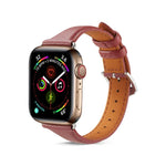 Dây da mỏng phổ thông 38mm cho Apple Watch thế hệ 3 / 2 / 1