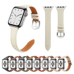 Dây da mỏng phổ thông 38mm cho Apple Watch thế hệ 3 / 2 / 1