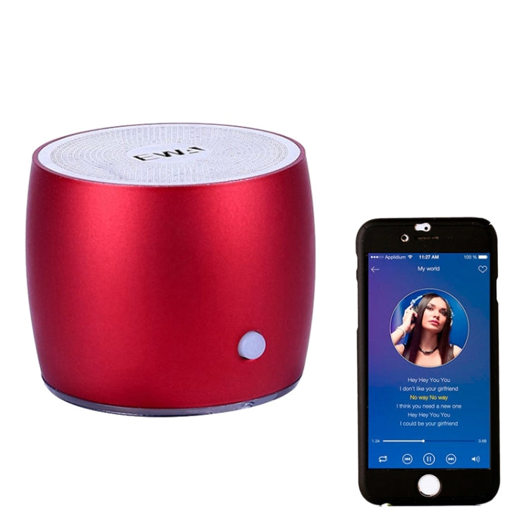 Loa Bluetooth di động EWA A103, loa bass nặng không dây, hộp bom subwoofer, gọi điện thoại, âm thanh vòm, loa tắm Bluetooth