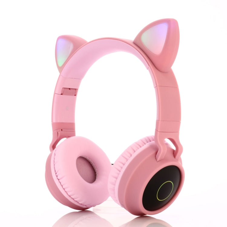 Tai nghe Bluetooth 5.0 tai mèo dễ thương gập được trên tai stereo không dây có mic / đèn LED / radio FM / thẻ TF, SYA00833501F, SYA00833501A, SYA00833501B, SYA00833501C, SYA00833501D, SYA00833501E