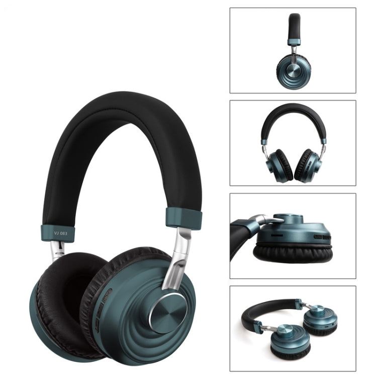 Tai nghe không dây gập VJ083 Bluetooth chơi game cạnh tranh âm nhạc thể thao cắm tai nghe hoạt hình không dây