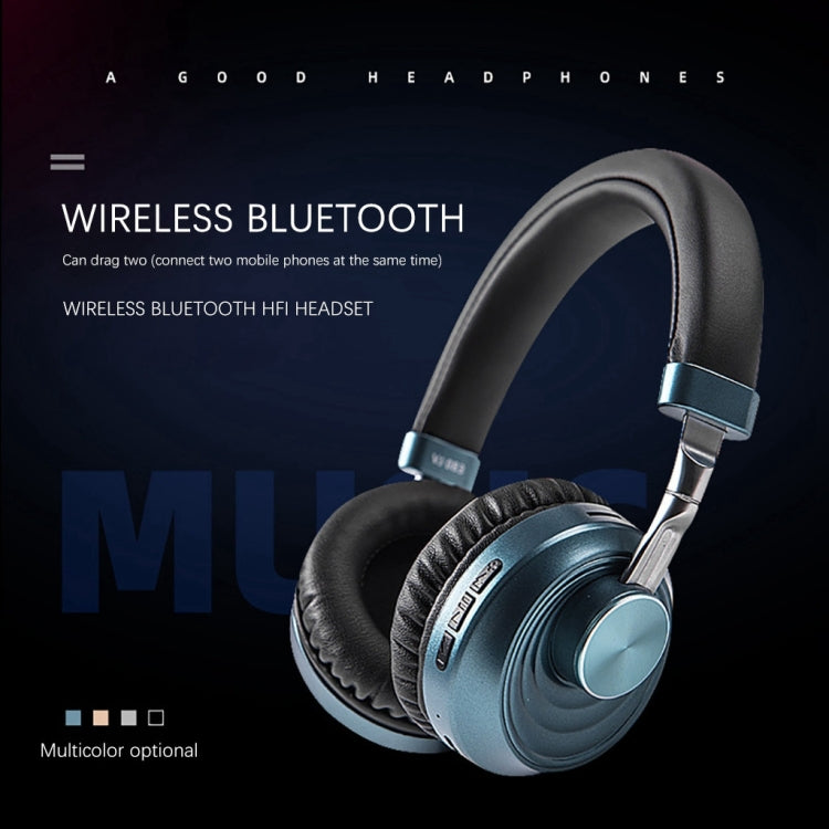 Tai nghe không dây gập VJ083 Bluetooth chơi game cạnh tranh âm nhạc thể thao cắm tai nghe hoạt hình không dây