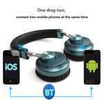 Tai nghe không dây gập VJ083 Bluetooth chơi game cạnh tranh âm nhạc thể thao cắm tai nghe hoạt hình không dây