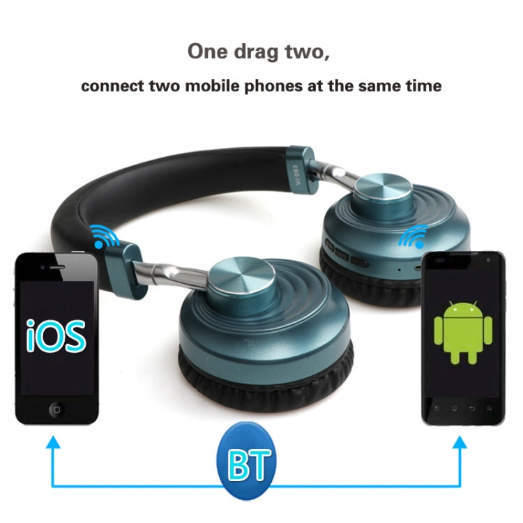 Tai nghe không dây gập VJ083 Bluetooth chơi game cạnh tranh âm nhạc thể thao cắm tai nghe hoạt hình không dây