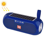 Loa cột không dây di động T&G TG182, hộp nhạc stereo, năng lượng mặt trời, chống nước, USB AUX, radio FM, bass siêu trầm