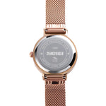 Skmei 1595 Fashion Elegant Scale Free Steel Mesh Belt Women's Watch Waterproof Business Student Quartz Watch Female