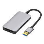 USB3.0 HUB Onten 8107 với đầu đọc thẻ CF SD TF, 8107