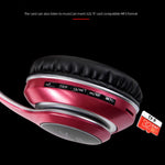 Tai nghe Bluetooth 5.0 đa chức năng nâng cấp VJ033 tai nghe stereo không dây LED micro radio FM
