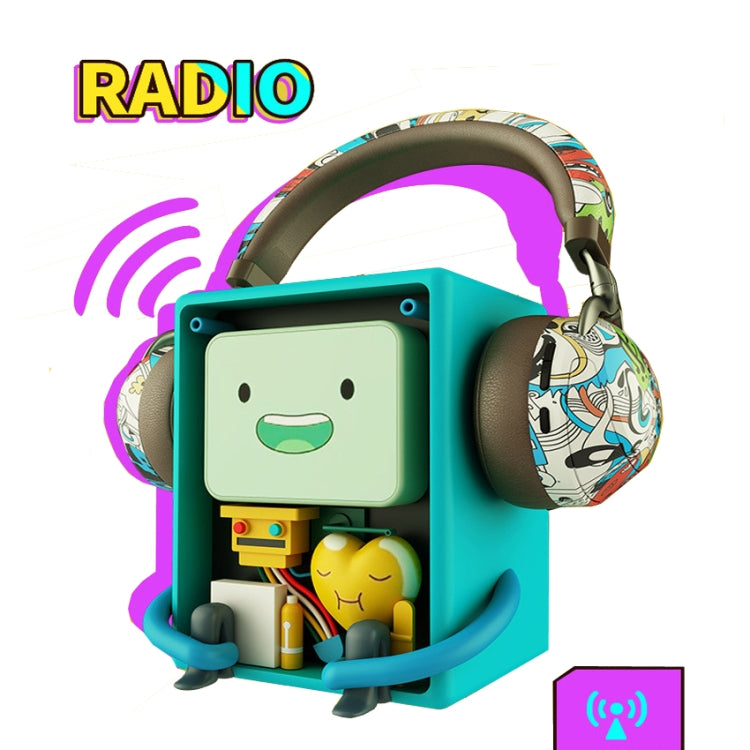 Tai nghe thể thao không dây VJ086 tai nghe Bluetooth in màu chuyển nước graffiti hỗ trợ TF, FM