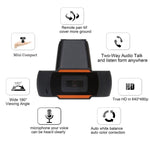 HXSJ A870 Webcam PC HD 480P với Microphone hút âm MIC cho Skype trên Android TV Camera máy tính xoay USB Webcam, 480P
