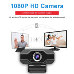 Webcam thông minh HD 1080P với Microphone tích hợp Camera USB phát trực tiếp làm đẹp cho Máy tính Android TV
