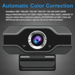 Webcam thông minh HD 1080P với Microphone tích hợp Camera USB phát trực tiếp làm đẹp cho Máy tính Android TV
