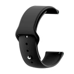 22mm For Huawei Watch GT2e GT2 46mm Monochrome Silicone Reverse Buckle Strap