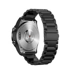 22mm For Huawei Watch GT2e GT2 46mm Three Flat Buckle Stainless Steel Straps