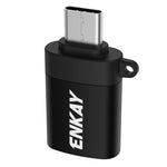 ENKAY ENK-AT101 Bộ chuyển đổi dữ liệu USB-C / Type-C sang USB 3.0 OTG hợp kim nhôm, ENK-AT101