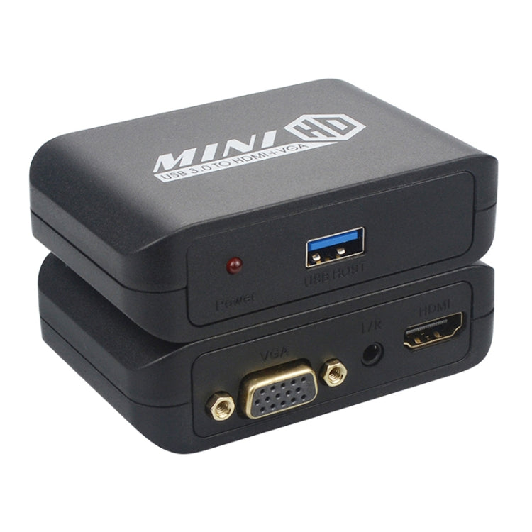 Bộ chuyển đổi USB3.0 sang HDMI+VGA