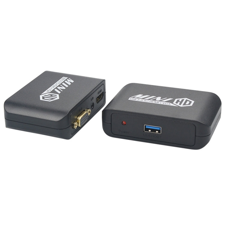 Bộ chuyển đổi USB3.0 sang HDMI+VGA
