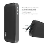 Loa Bluetooth không dây di động AEC BT-205, loa stereo, mic tích hợp, hỗ trợ thẻ TF