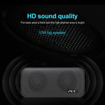 Loa Bluetooth không dây di động AEC BT-205, loa stereo, mic tích hợp, hỗ trợ thẻ TF