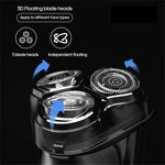 Máy cạo râu điện ba lưỡi chăm sóc mặt nam Xiaomi Youpin Yingqu Blackstone3 chính hãng, di động