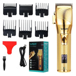 Tông đơ điện kim loại USB VGR V-280 10W với màn hình kỹ thuật số LED, V-280 (Vàng)