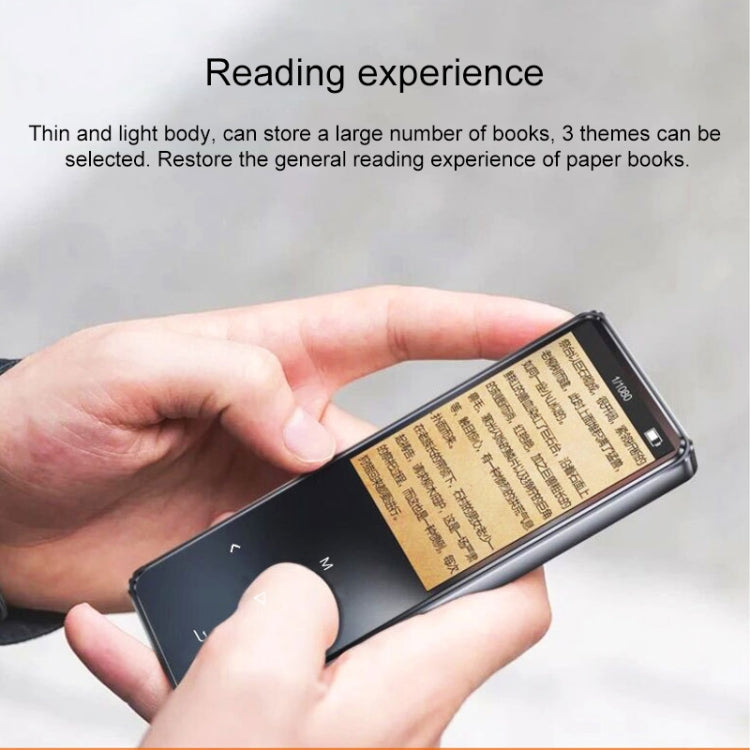 Máy nghe nhạc MP3 MP4 Hifi màn hình cảm ứng kim loại 1.8 inch, 8GB, X2, 16GB, màu đen, bạc, vàng hồng