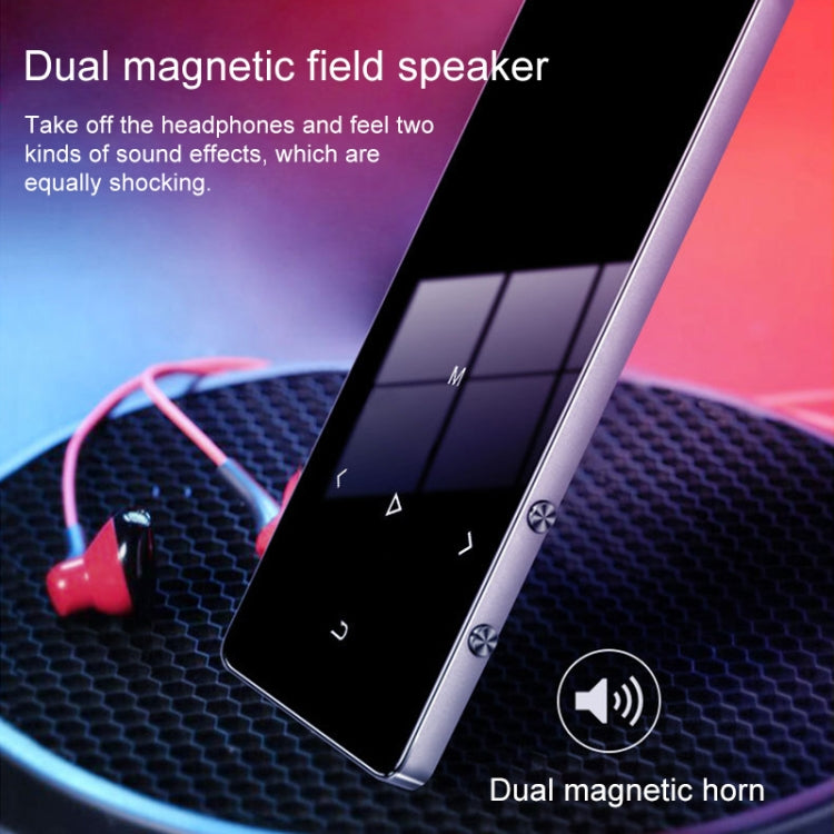 Máy nghe nhạc MP3 MP4 Hifi màn hình cảm ứng kim loại 1.8 inch, 8GB, X2, 16GB, màu đen, bạc, vàng hồng
