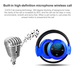 Máy nghe nhạc MP3 NVAHVA tai nghe Bluetooth, Tai nghe thể thao không dây MP3 có FM Radio, Tai nghe stereo thẻ TF MP3 tối đa 32GB, mini-503 Xanh dương, mini-503 Vàng, mini-503 Đen, mini-503 Đỏ