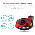 Máy nghe nhạc MP3 NVAHVA tai nghe Bluetooth, Tai nghe thể thao không dây MP3 có FM Radio, Tai nghe stereo thẻ TF MP3 tối đa 32GB, mini-503 Xanh dương, mini-503 Vàng, mini-503 Đen, mini-503 Đỏ
