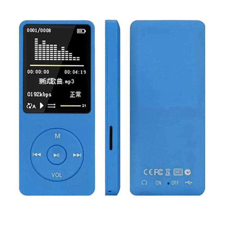 Máy nghe nhạc mini LCD thời trang, radio FM, chơi game video, MP3 MP4, 4GB, 8GB